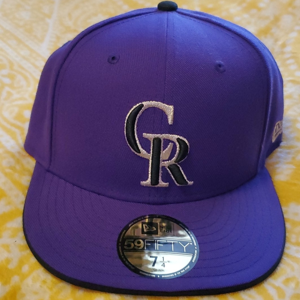 Colorado Rockies fitted hat 7 1/4